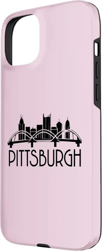 Vista 16 de iPhone 16 Pittsburgh Skyline 412 Steel City Case