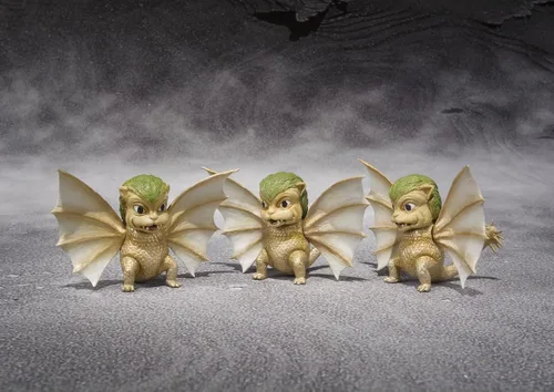 Vista 11 de Bandai Tamashii Nations SH MonsterArts Figura de acción de Mecha King Ghidorah "Godzilla