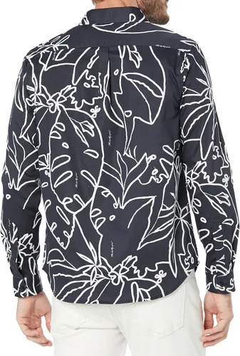 Vista 2 de Karl Lagerfeld Paris Camisa deportiva elástica para hombre