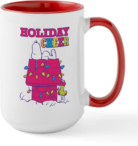 Vista 51 de CafePress SNOOPY Joe Cool - Taza de café de cerámica (15.0 fl oz)