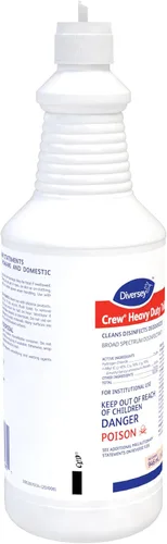 Vista 3 de CREW 04560 Limpiador y desinfectante para taza de inodoro de servicio pesado, 23% HCI elimina manchas de óxido, sarro con aroma a menta, listo