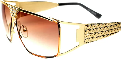 Vista 8 de zeroUV Gafas de sol grandes Elvis King Of Rock & Roll Aviator 2.480 in