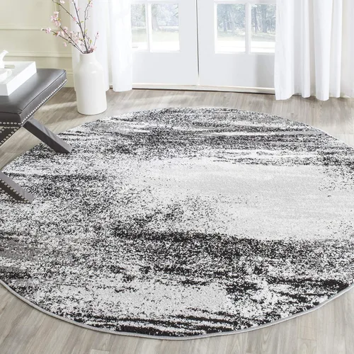 Vista 74 de SAFAVIEH Colección Adirondack Alfombra de Pasillo - 2'1" x 6', Marfil y Salvia, Diseño Abstracto Moderno, No Desprende Pelusa y Fácil Cuidado, Ideal