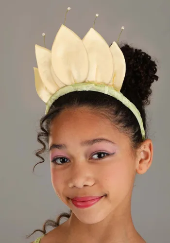 Vista 5 de Disfraz Deluxe de Tiana de La Princesa y el Sapo para Niñas de Disney Multicolor