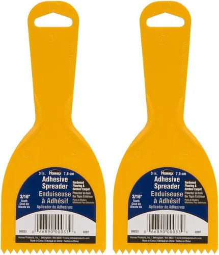 Vista 7 de Homax Esparcidor adhesivo de dientes de 1/4" para baldosas de cerámica, amarillo, 3