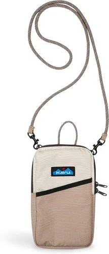 Vista 3 de KAVU Essential Case - Cartera cruzada con cremallera y correa de cuerda Cielo Oscuro Ikat