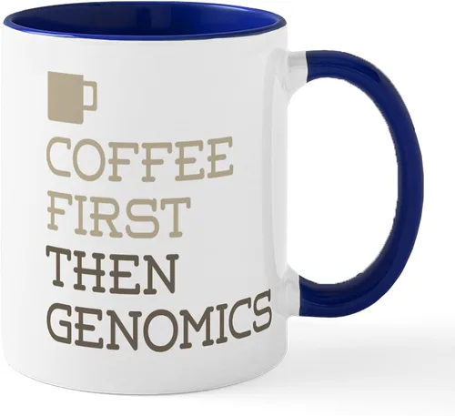 Vista 10 de CafePress Coffee Then Genomics Mugs 11 oz (325 ml) Ceramic Coffee Mug