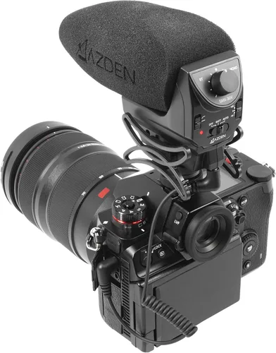 Vista 5 de AZDEN SMX-30V Estéreo/Mono Micrófono de Video Mezclable