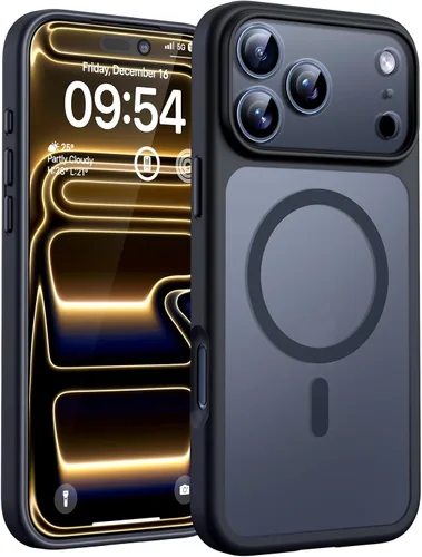 Vista 271 de TOCOL Funda para iPhone 11, compatible con Magsafe, protección completa de cámara, imanes integrados, protección contra caídas, funda translúcida