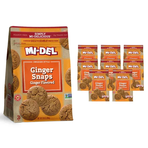 Vista 7 de Mi-Del Galleta crujiente de chocolate - Certificada sin OMG, Galletas sin gluten con 0g de grasa trans (Paquete de 1)