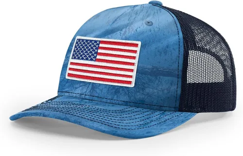 Vista 199 de Joe's USA Richardson 112 - Gorras de camionero con parche gráfico personalizado - Gorras estructuradas de cinco y seis paneles Richardson Premium