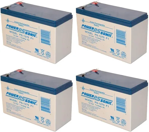 Vista 2 de PS-1270 - Power-Sonic 12V 7Ah SLA Battery - Pack of 4