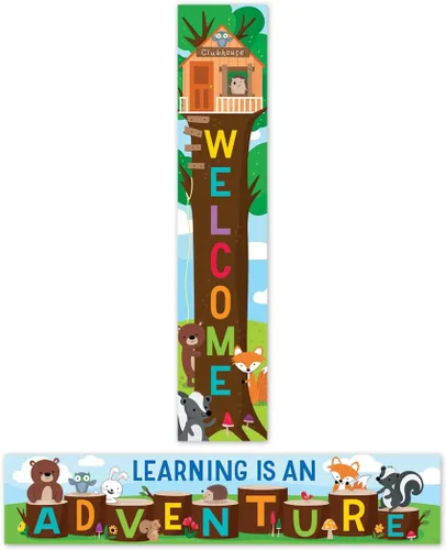 Vista 7 de CTP Apple Time Welcome - Banner de 2 caras (doble cara 1 frase en cada lado) (11024 Creative Teaching Press)