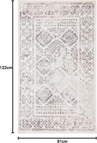 Vista 258 de Safavieh - Alfombra decorativa de la colección Tulum, modelo TUL264F, estilo marroquí, bohemio y desgastado, no suelta pelusa, para sala, vestíbulo