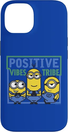 Vista 4 de Minions Carcasa Positive Vibes para iPhone 17