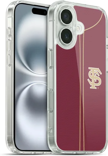 Vista 288 de Oficial Universidad Estatal de Florida FSU Soft Gel Case para iPhone de Apple 7 Plus/iPhone 8 Plus, Banner