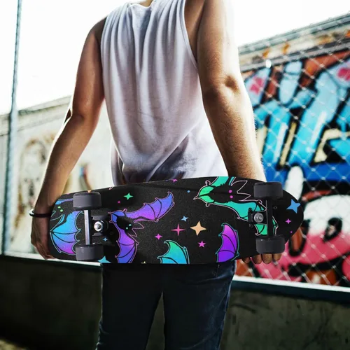 Vista 7 de YETTASBIN Cinta de agarre para patineta, sin burbujas, antideslizante, papel de lija para patineta, 33 x 9 pulgadas