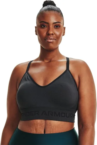Vista 6 de Under Armour - Brasier largo y sin costuras, para mujer