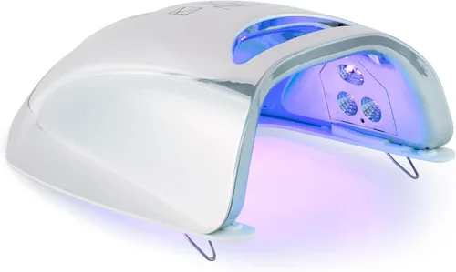 Vista 6 de TONES Lámpara UV/LED profesional, inalámbrica y recargable para manicura y pedicura de grado profesional, 4 ajustes de temporizador, lámpara de uñas