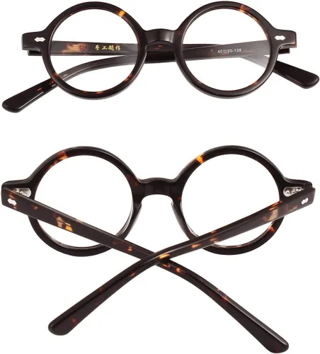 Vista 3 de Agstum Lentes ópticos redondos pequeños hechos a mano, lente transparente