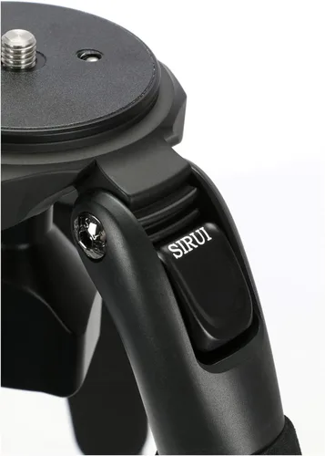 Vista 5 de Sirui Trípode profesional de fibra de carbono de 3 secciones de la serie SR-3203 SR, capacidad de 55 lb