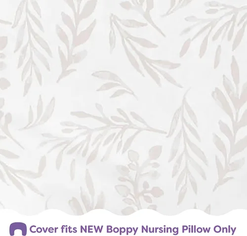 Vista 5 de Funda para Almohada de Lactancia Boppy - Suave, Lavable y Hipoalergénica de Microfibra para Almohada de Bibernón y Lactancia