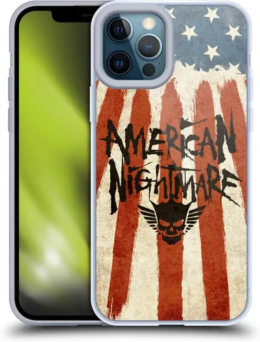 Vista 34 de Head Case Designs Funda de gel suave con licencia oficial de la WWE American Nightmare Flag Cody Rhodes Graphics compatible con Apple iPhone 7