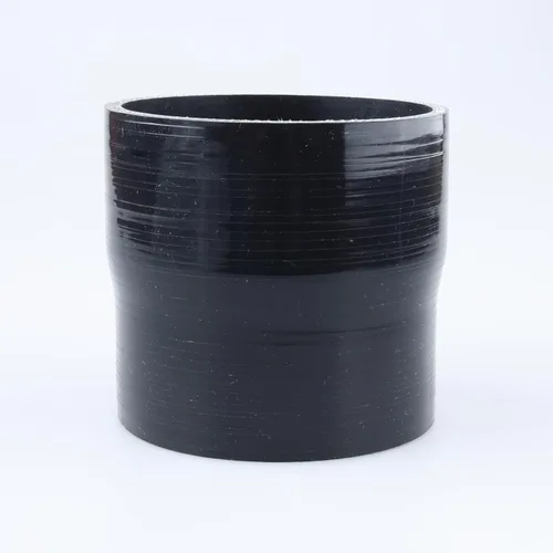 Vista 33 de AC PERFORMANCE ID de 1" a 1/2" (25mm a 13mm) Manguera de silicona recta reductora de 3 capas reforzada negra, 3" de longitud Negro
