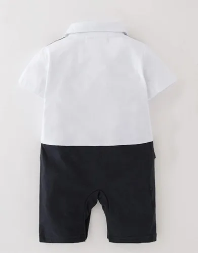 Vista 2 de stylesilove Mameluco de algodón de manga corta para bebés y niños pequeños, chaleco todo en uno para Halloween