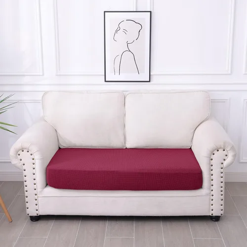 Vista 60 de hyha Fundas impermeables para sofá seccional, fundas de cojín Beige