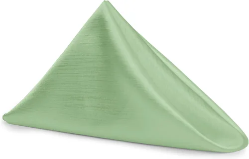 Vista 113 de Ultimate Textile -1 docena - Reversible Shantung Satin - Majestic - Servilletas de tela Majestic de 17 x 17 pulgadas color azul pizarra