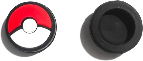 Vista 2 de Juego de palillos analógicos de silicona para palanca de mando, tapas para Switch NS Switch Lite Controller Thumbsticks Cap (A)