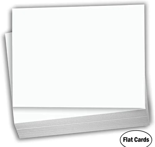 Vista 2 de Hamilco Papel grueso de cartulina blanca, 4 x 6 pulgadas, peso pesado, 120 libras, cartulina – 100
