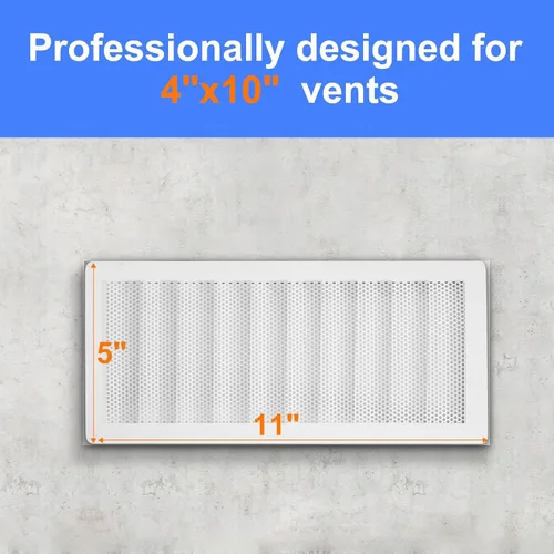 Vista 2 de Cubiertas magnéticas extra fuertes para ventilación de suelo, cubierta de pantalla de ventilación mejorada para apertura de conductos de ventilación