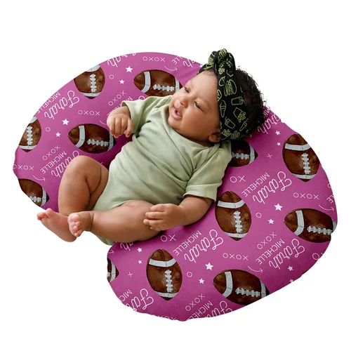 Vista 15 de Dyoart Funda de almohada de lactancia para bebé, funda de almohada personalizada para biberón, regalo personalizado para niños y niñas