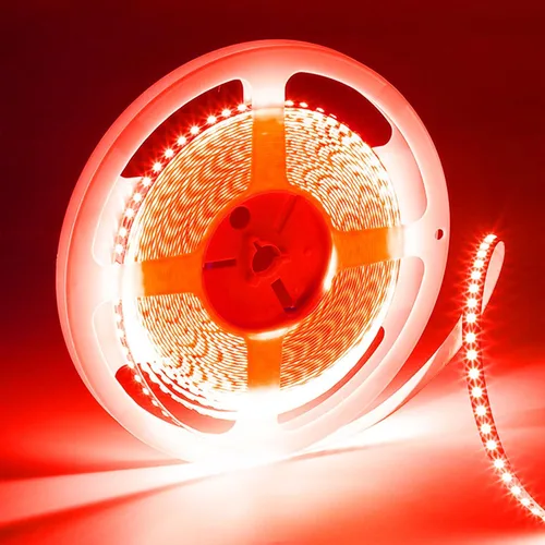 Vista 10 de Tira de luces LED, DC12V 5m/16.4ft regulable 2835 luces LED, súper brillante, 1200 LED, 24000 lm, tira de luces LED impermeable IP65, 2 veces más