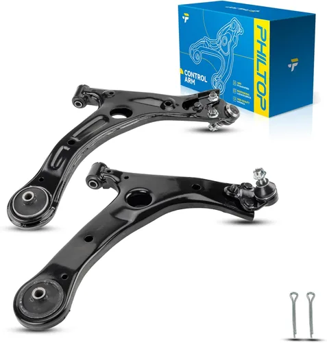 Vista 66 de PHILTOP 6 piezas de brazo de control delantero inferior con barra estabilizadora de rótula para Nissan Rogue 2014-2020 Rogue Sport 2017-2022 Qashqai