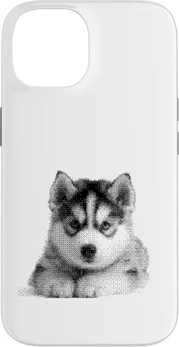 Vista 4 de Cute Siberian Husky for Dog Mom and Paw Parents Case for iPhone XR
