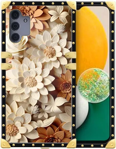 Vista 19 de Funda compatible con Samsung Galaxy A13 5G, 4 libélulas en la flor para mujeres y niñas, funda protectora de TPU suave a prueba de golpes