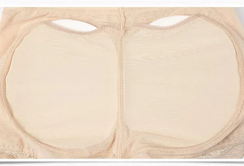 Vista 3 de Levantador de glúteos, almohadillas para realzar la cadera, ropa interior moldeadora de encaje acolchado de control bragas moldeadoras de glúteos