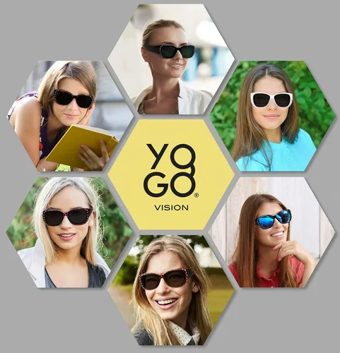 Vista 2 de Gafas de sol que se ajustan sobre gafas para mujer, protección UV, polarizadas y visión nocturna Fitover