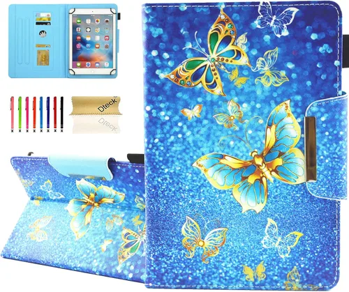 Vista 19 de Dteck Funda Universal (7.9" a 8.4") - Funda Protectora con Soporte Plegable para Apple iPad mini/Samsung Galaxy Tab 8.0 8.4 /Lenovo Tab 8" /onn.