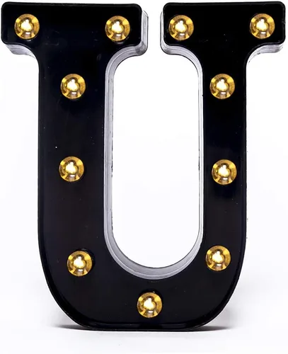 Vista 19 de Foaky Letrero de luces LED negras con número de marquesina, luces de números de marquesina iluminadas para luz nocturna, boda, fiesta de cumpleaños