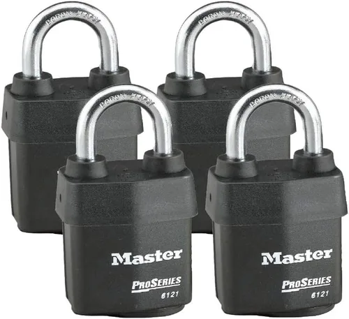 Vista 6 de Master Lock - Un (1) candado de alta seguridad serie Pro 6121NKA con tecnología BumpStop