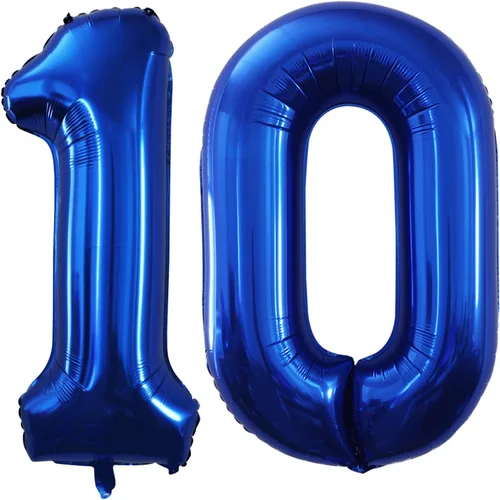 Vista 194 de Goer, conjunto de globos de papel aluminio para decoraciones de cumpleaños, globos de las letras de feliz cumpleaños y de números Oro