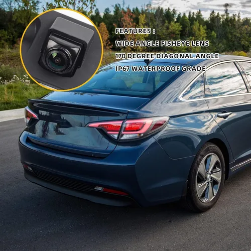 Vista 3 de Dasbecan 95760-E6201 - Cámara de respaldo compatible con Hyundai Sonata 2015-2017