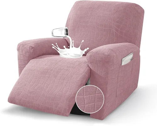 Vista 35 de MAXIJIN Fundas impermeables para sillas reclinables pequeñas de 3 piezas, fundas reclinables que se mantienen en su lugar, fundas reclinables Lazy