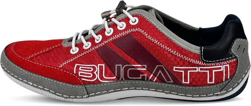 Vista 5 de bugatti Zapatillas bajas para hombre Rojo