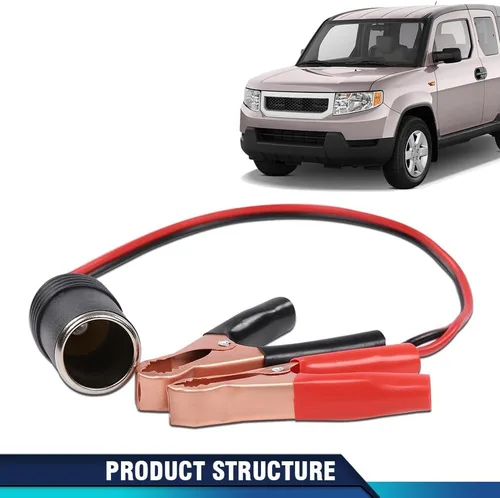 Vista 7 de PIT66 Adaptador de corriente de 12 V para encendedor de cigarrillos, compatible con cualquier accesorio de coche de 12 V, baterías de 12 voltios