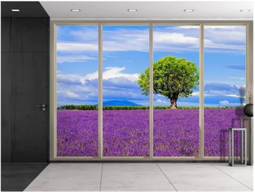 Vista 25 de Mural de pared, adhesivo removible, ideal para decoración del hogar